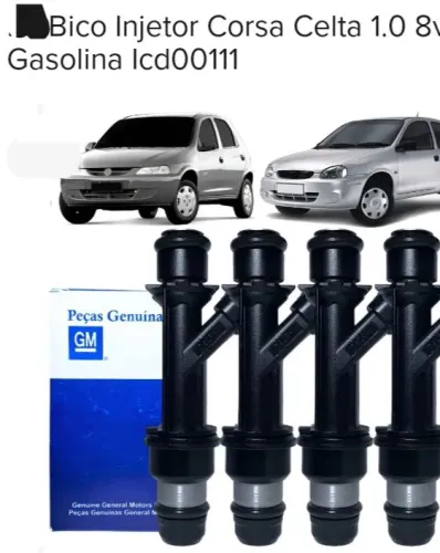 Bico injetor do Corsa/Celta 1.0 8V