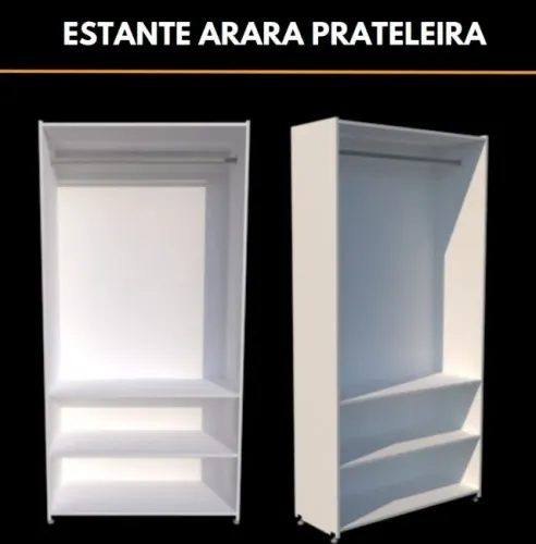Estante Arara Prateleira