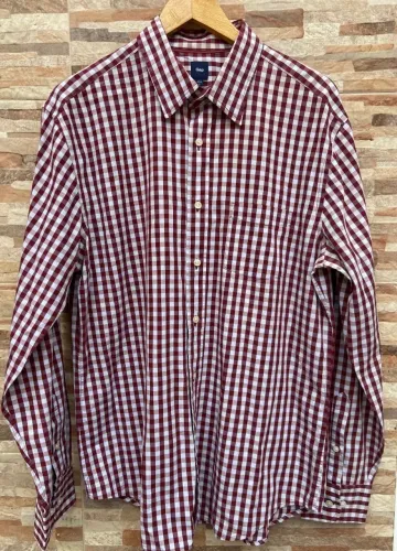 Linda camisa xadrez Gap G