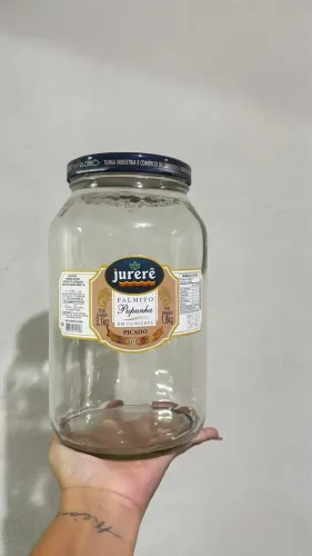 Pote vidro vazio
