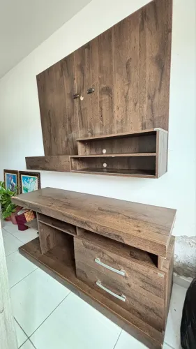 Rack com painel 