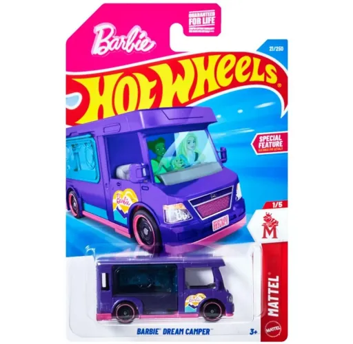 Hot Wheels - Barbie Dream Camper / Roulotte