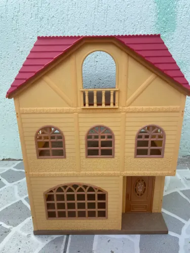 casa 3 histórias sylvanian families antiga