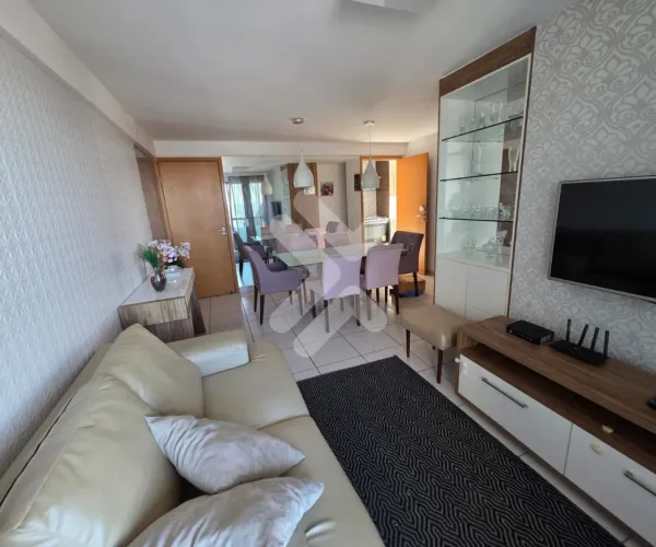 Apartamento para locação no Condomínio Parque Cidade Jardim, em Capim Macio, Natal/RN