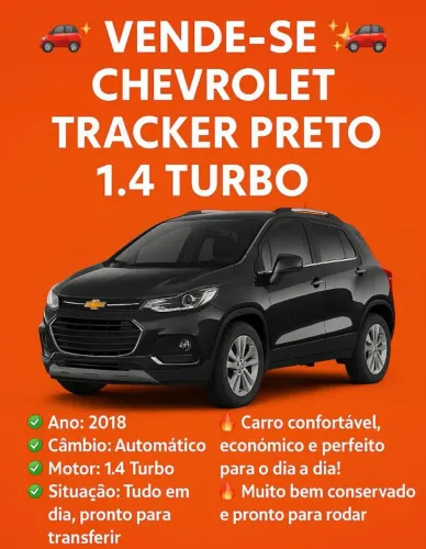 Chevrolet Tracker LT 1.4 Turbo 16V Flex 4X2 Aut. 2018