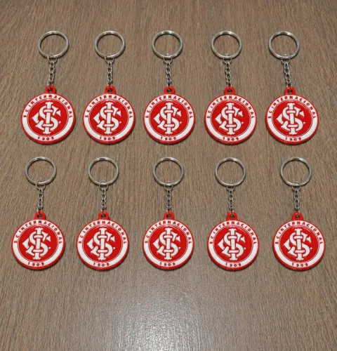 Kit 10 chaveiros 3D do SC Internacional atacado