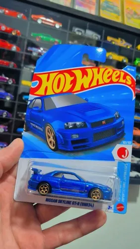 Carrinho Hot Wheels Nissan Skyline Gt-r Bnr34 Jjk35 Mattel