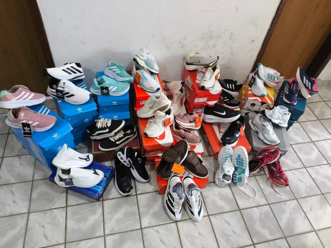 Tênis Nike, Adidas, Mizuno, vans para caminhadas e para o seu dia a dia