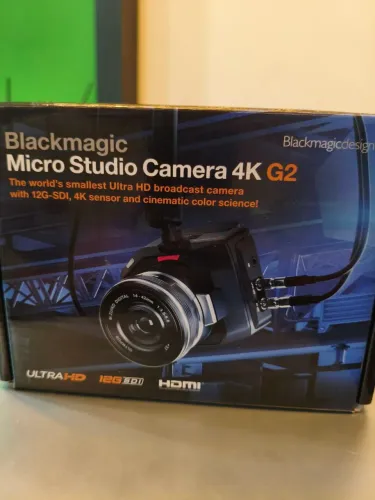 BlackMagic câmera 4k Seminova