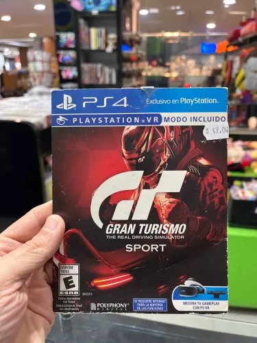 GRAN TURISMO SPORT PLAYSTATION 4