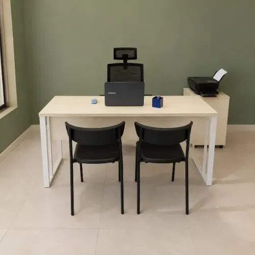 mesa estilo industrial para empresas escritório 