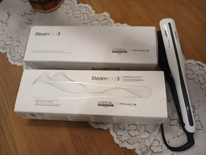 Prancha Modeladora A Vapor Steampod 3.0 L'oréal Professionne Cor Branco