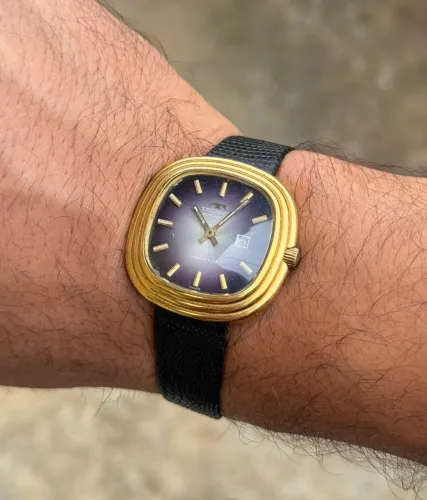 Relógio technos suíço automático vintage original