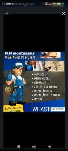 Montador de móveis a partir de 159,99 promoção em guarda-roupa