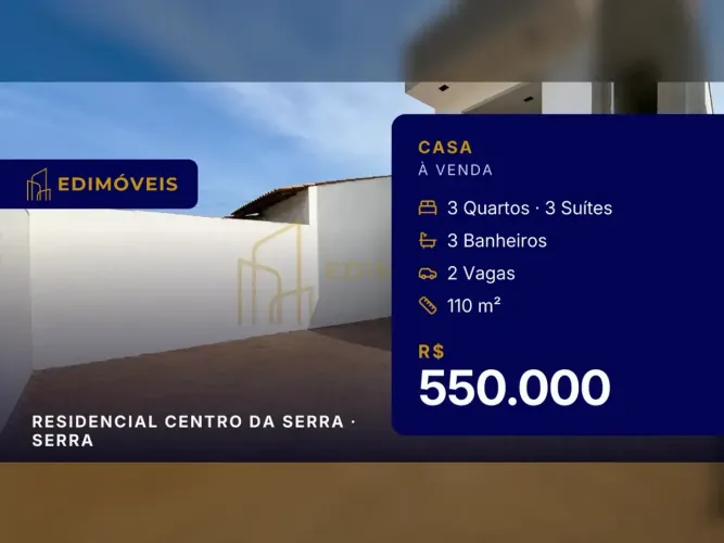 Conforto e Modernidade: Casa Duplex no Residencial Centro da Serra