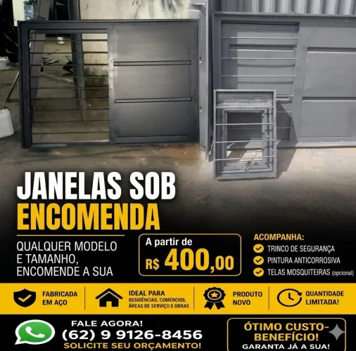 Janelas e estruturas
