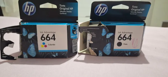 Cartucho Hp Original 664 NOVO