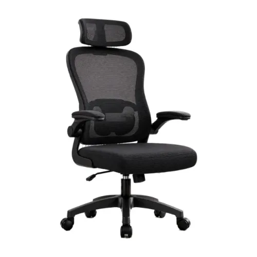 Cadeira Ergonômica Smart Office C7 Neo Preta Tela Mesh Giratória 360°