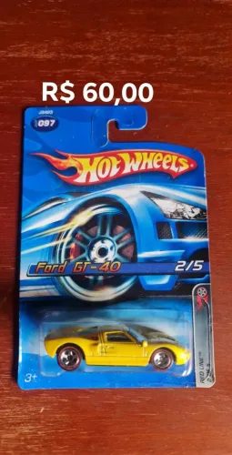 Hot Wheels Ford-GT 40 - Red Lines - 1:64
