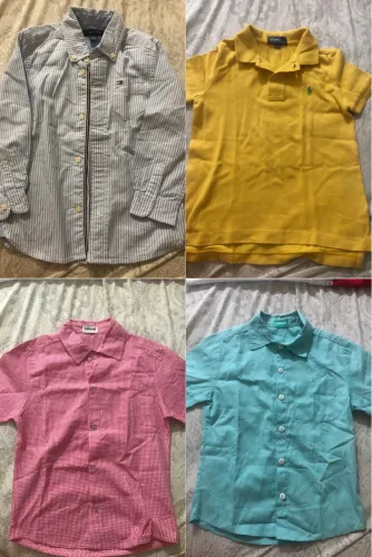 Lote roupa infantil 3,4 e 5 anos