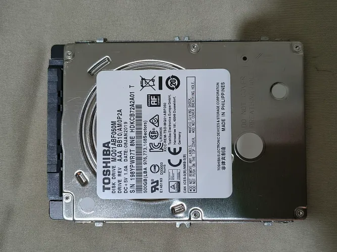 HD 500Gb Notebook