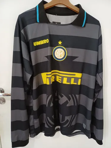 Camisa Umbro Inter de Milão III 1997-98 RONALDO 10 G