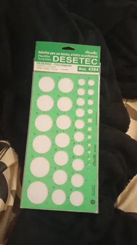 Gabarito Circulógrafo Desetec (Modelo 4384)