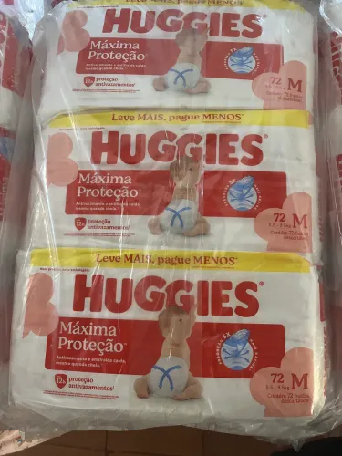 Fralda Huggies M.