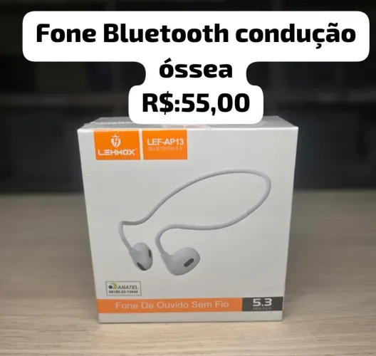 Fone bluetooth  Condução óssea