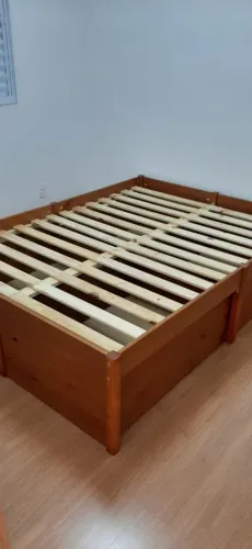 Cama da casal madeira maçica