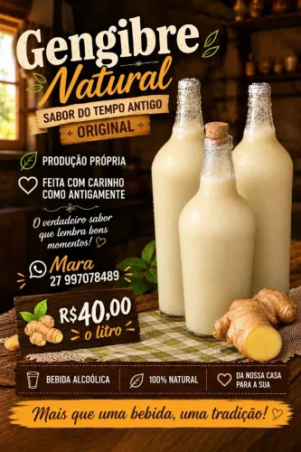 Gengibre Natural 