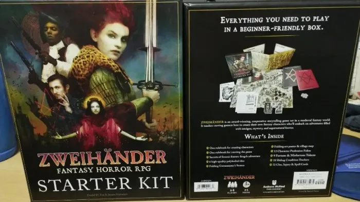 ZWEIHANDER Fantasy Horror RPG: Starter Kit para Dungeons and Dragons 5e