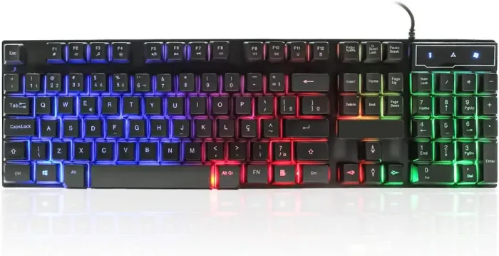 Teclado RGB Iluminado cabo 1,5 UltraMax