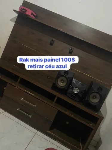 Vendo rak mais painel valor 100$ retirada jardim céu azul valparaiso