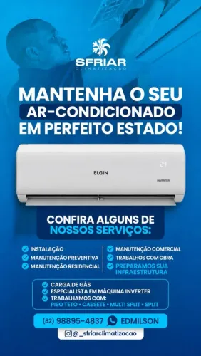 SERVIÇO DE REFRIGERAÇÃO