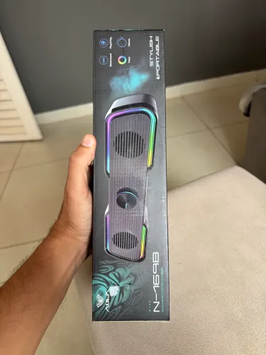 Caixa de som pc usb 10w