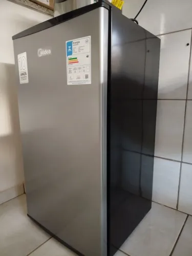Frigobar Midea Inverter Bivolt 93 Litros Preto Inox