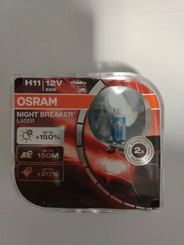Lâmpada Osram night breaker laser