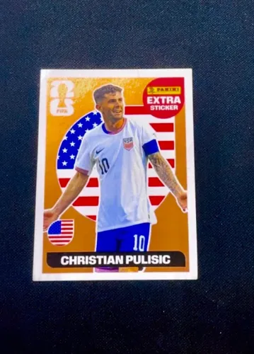 CHRISTIAN PULISIC BRONZE figurinha da copa do mundo de 2026