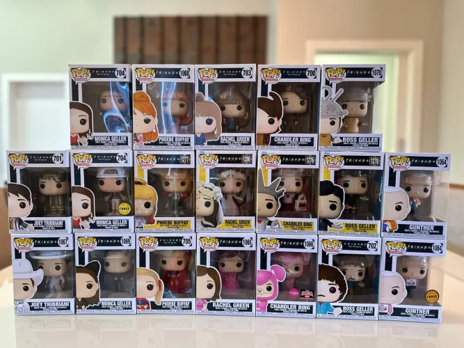 Coleção Funko Pop Friends