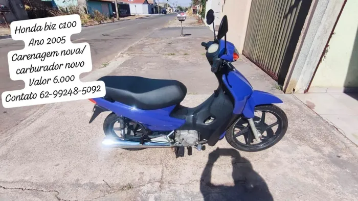 Honda biz 2005 partida elétrica 