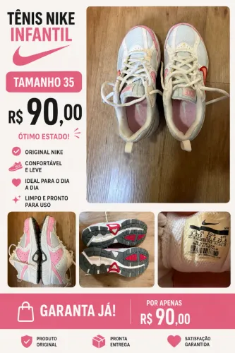 Tenis Nike - Tamanho 35