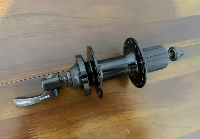 REVISADO Cubo Traseiro Cassete Formula + Blocagem Shimano - R$ 70,00