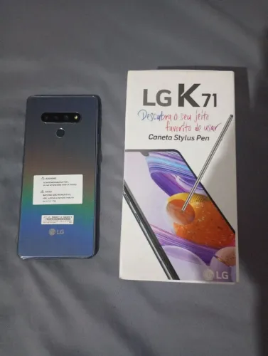 Celular LG k71 Titanium 128 gb