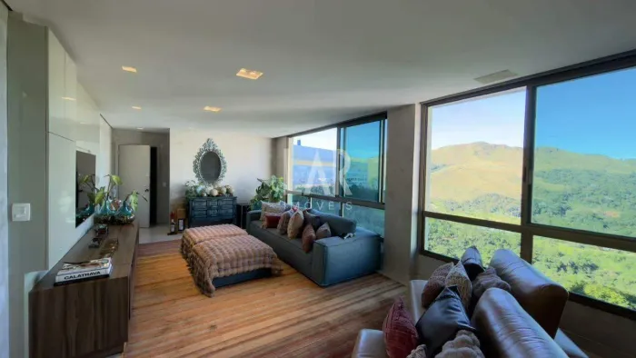 Apartamento à venda, 4 quartos, 2 suítes, 3 vagas, Vale dos Cristais - Nova Lima/MG