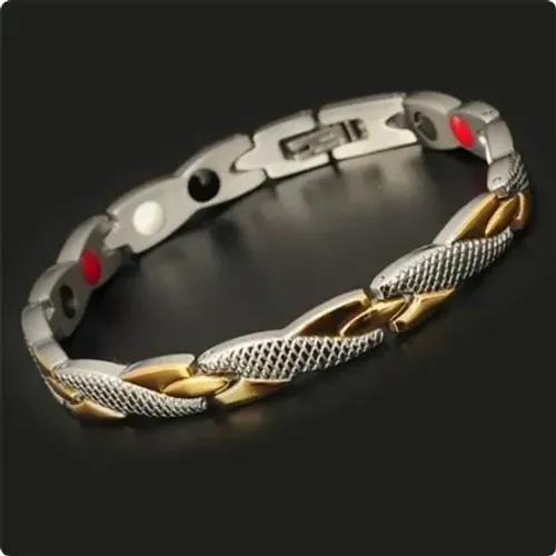 Bracelete Magnética Unissex Dragon - Bem-Estar com Estilo e Qualidade Importada