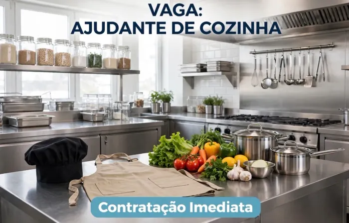 Ajudante de Cozinha