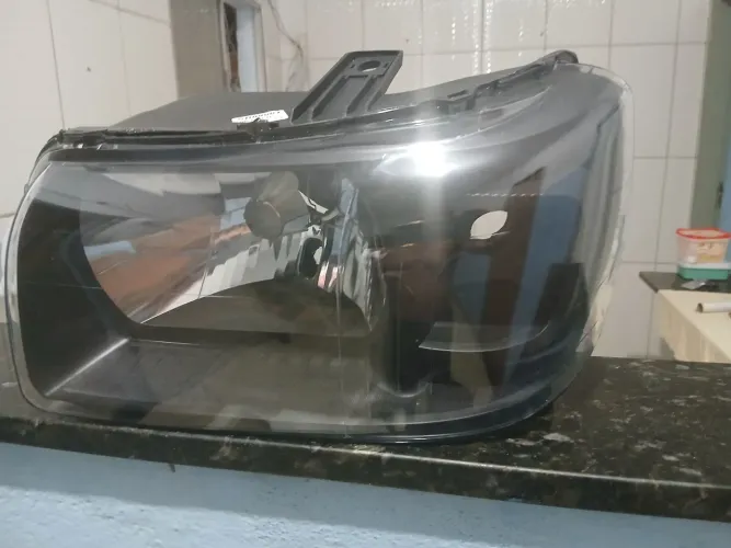 Farol fiat uno máscara negra de 2006 a 2013
