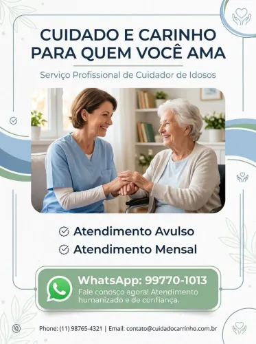 Cuidado com todo carinho