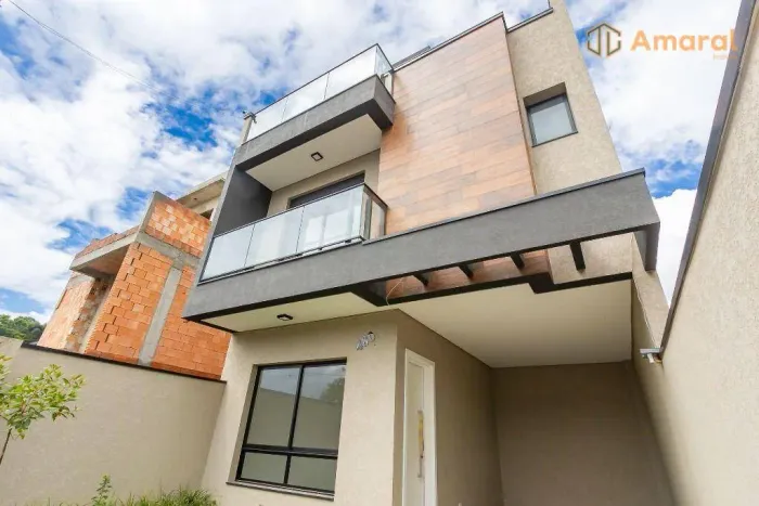 Sobrado com 3 dormitórios à venda, 138 m² por R$ 1.090.000,00 - Mercês - Curitiba/PR
